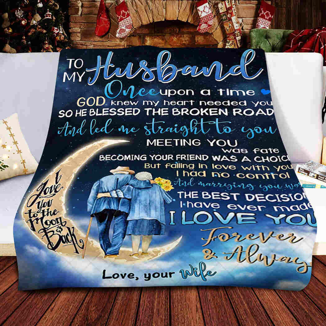 To My Husband Blanket - One Upon A Time Quilt