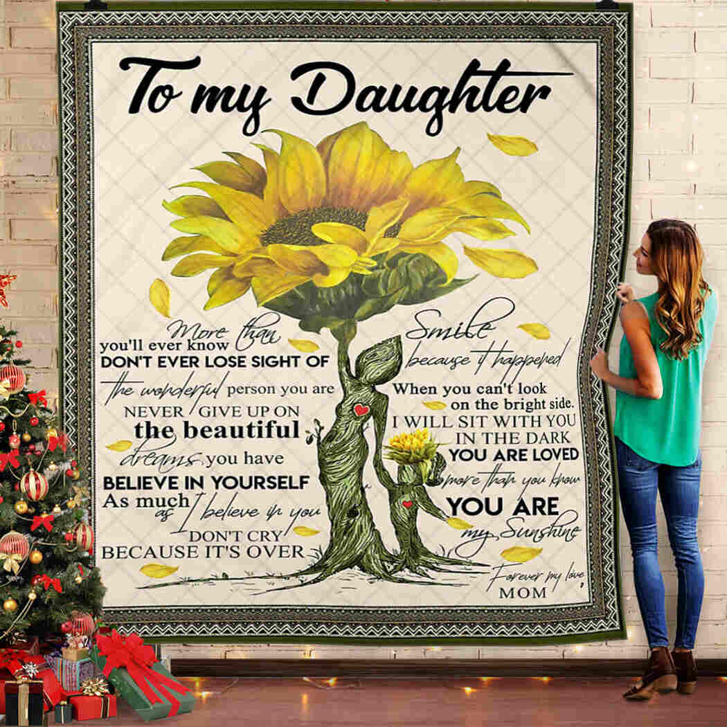 Mother Daughter Blanket - You Are My Sunshine Quilt