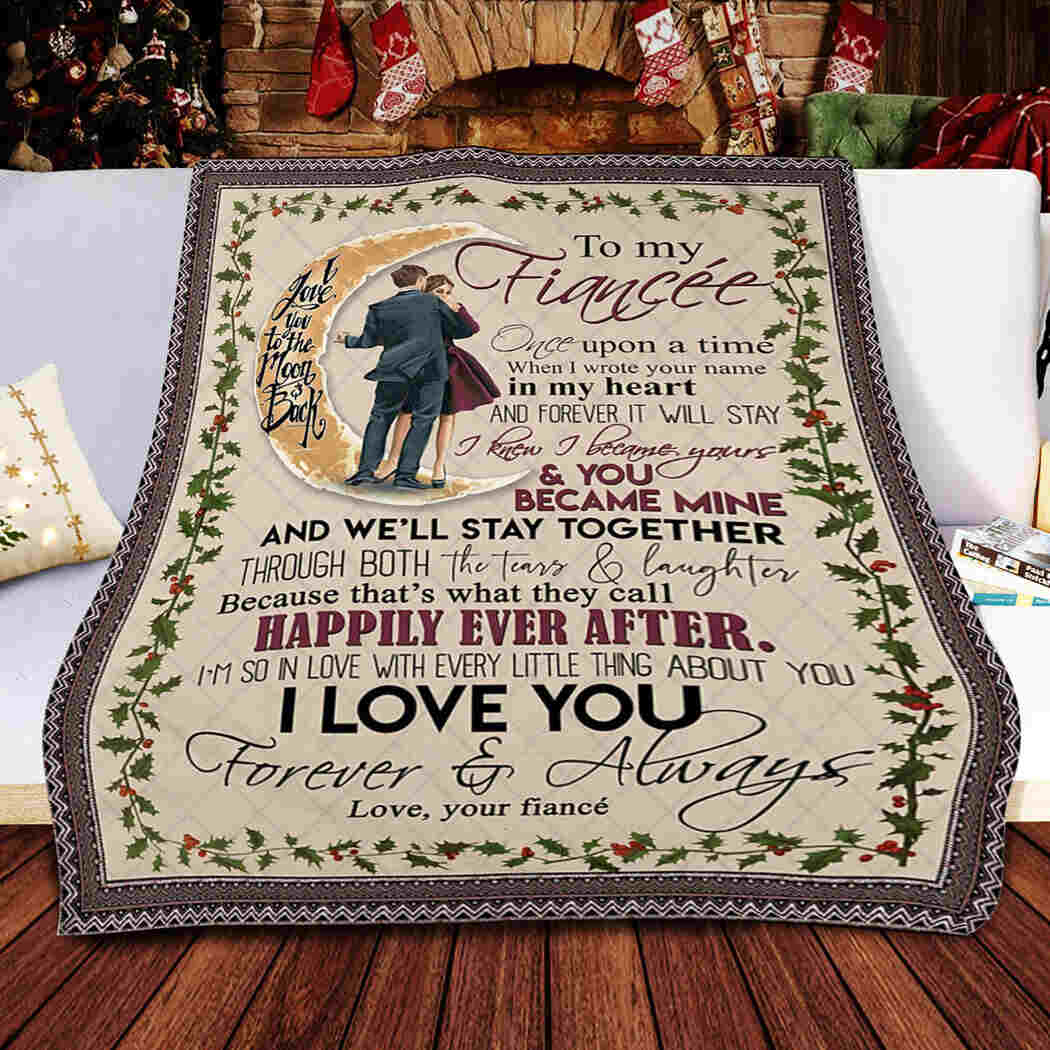 To My Fiance. One Upon A Time Queen Quilt Blanket