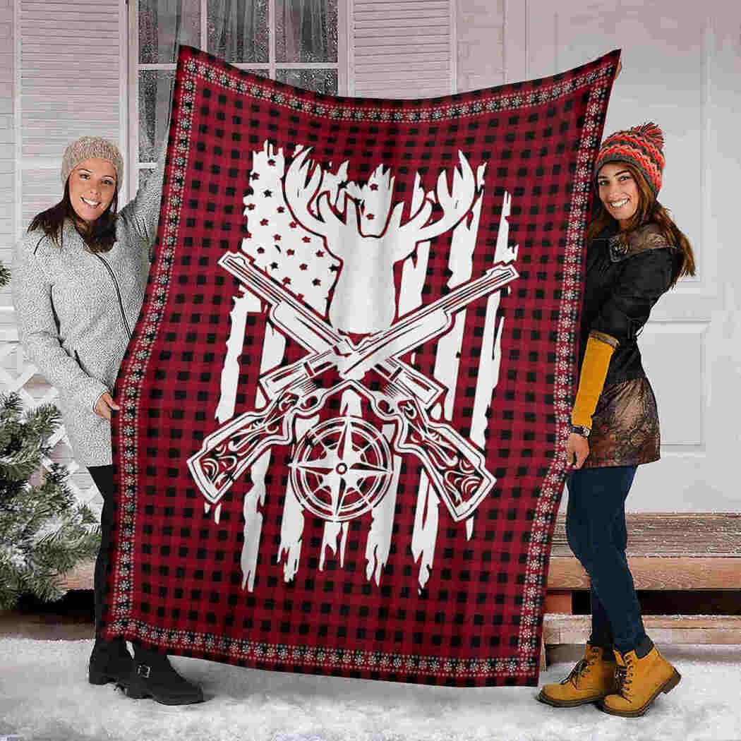 Deer Hunting Blanket - Native American Deer Blanket