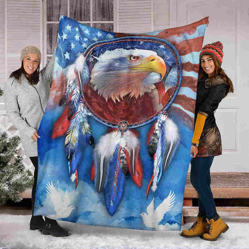 Eagle American Blanket - Dreamcatcher Blanket