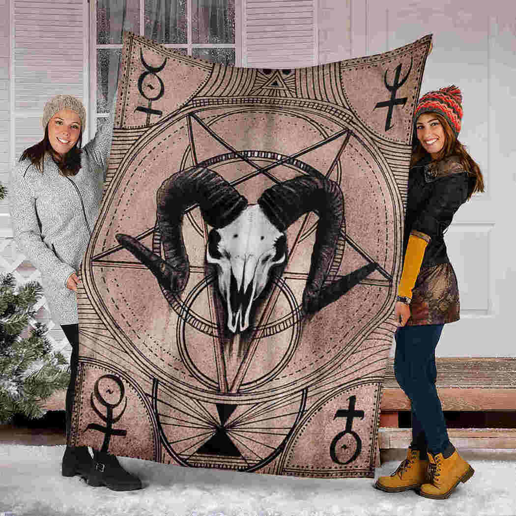 Skull Bull Blanket - Magic In Star Blanket