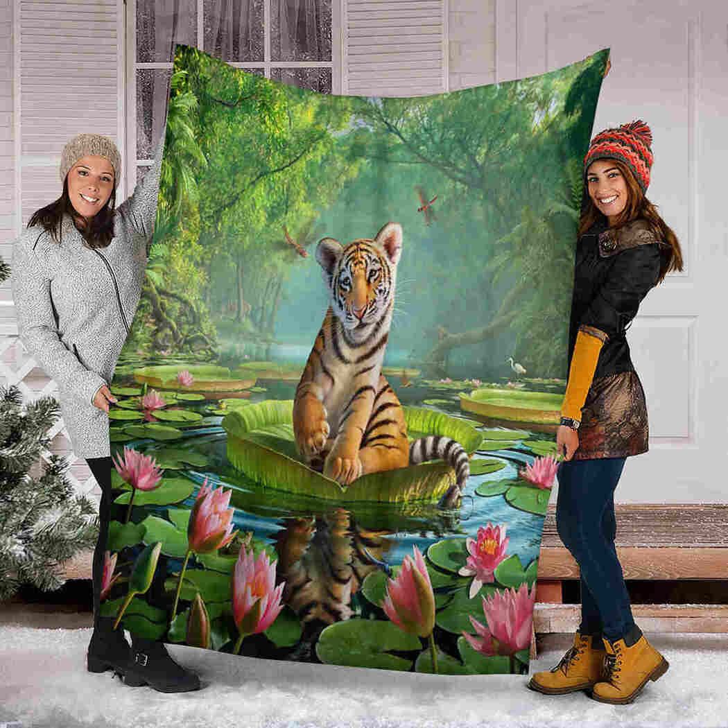 Tiger Blanket - Animal Beautiful Blanket
