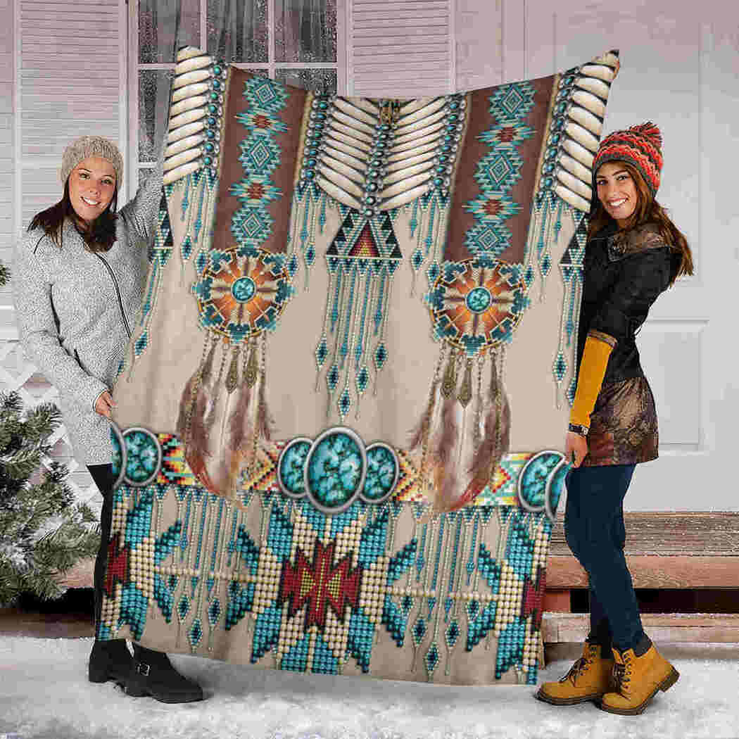 Native Dreamcatcher Blanket - Special Gift For Clothing Texture Pattern