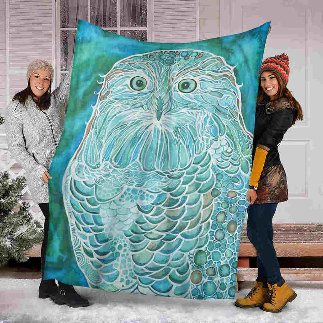 Owl Beauty Blanket - Wild Animals Blanket