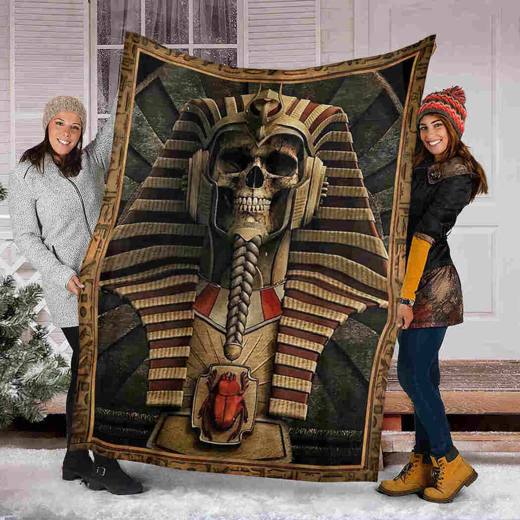 Skull Egypt Blanket - Classic Blanket